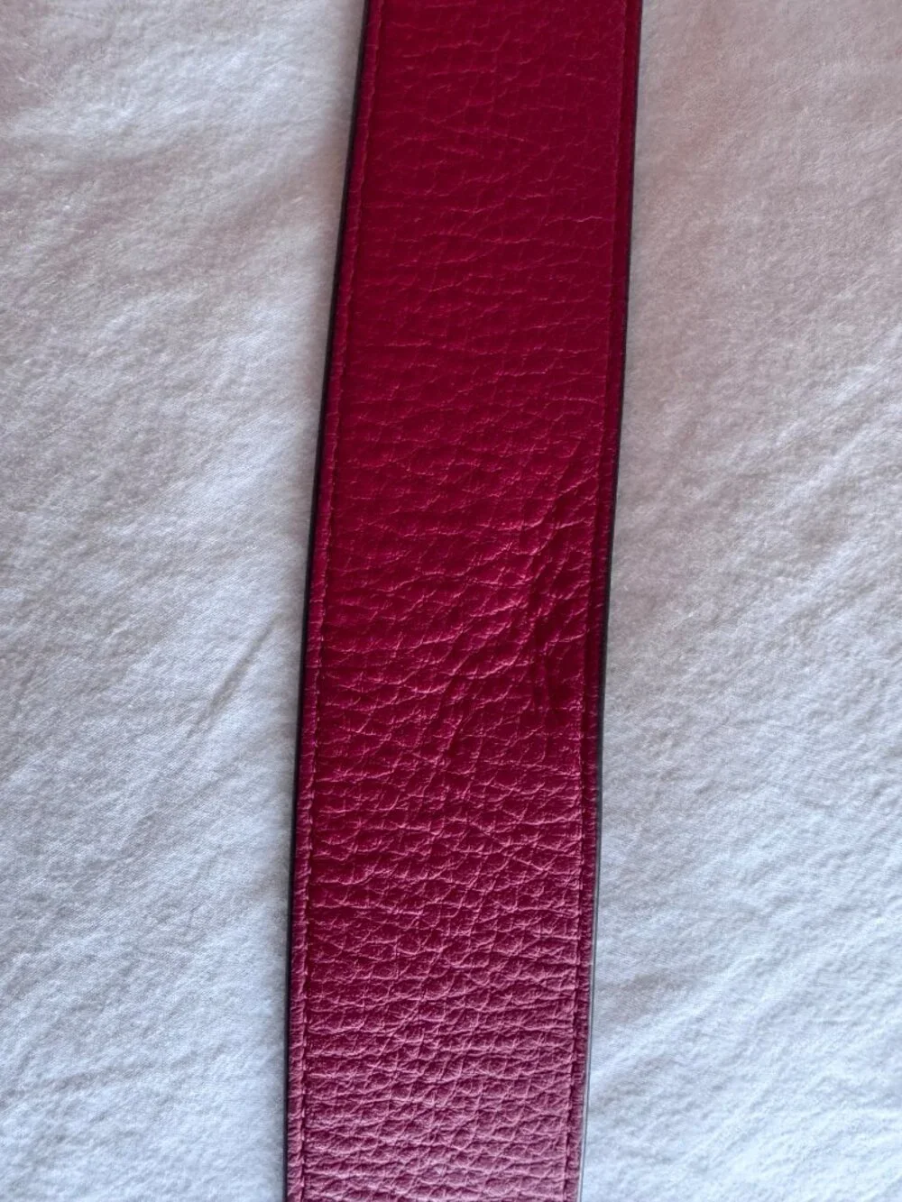 Tory Burch Miller 1.5” Reversible Double T Belt Size M